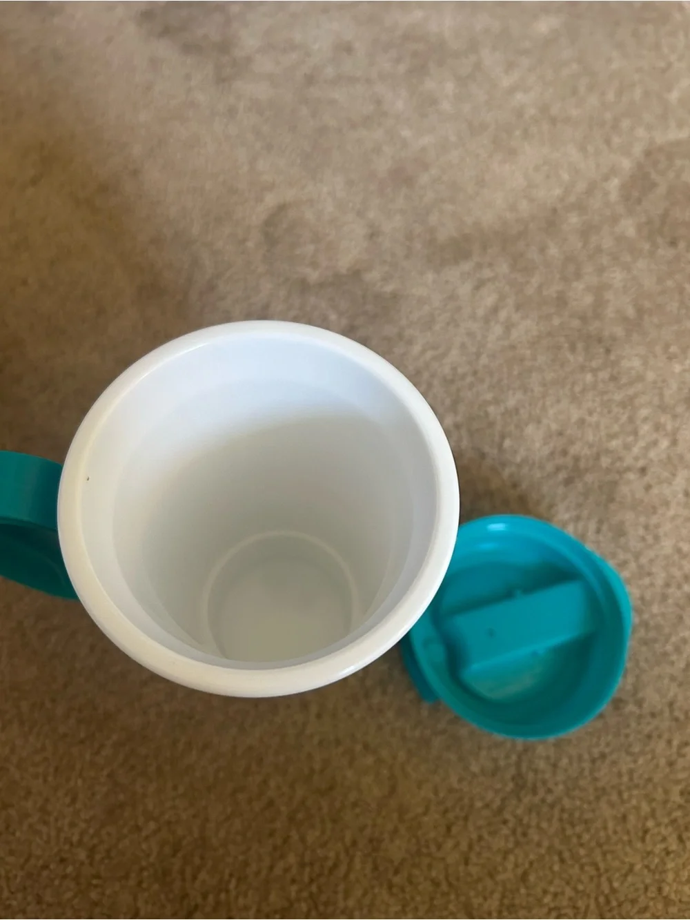 Disney Colorful Mickey & Friends Travel Mugs with Orange and Teal Lids
